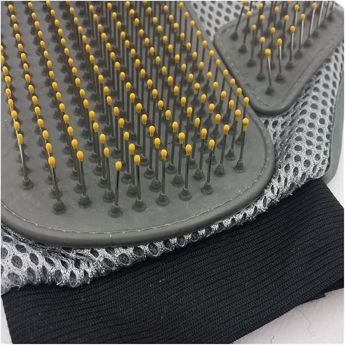 ๐พโจ Stainless Steel Pet Grooming Glove - Gentle Deshedding Brush