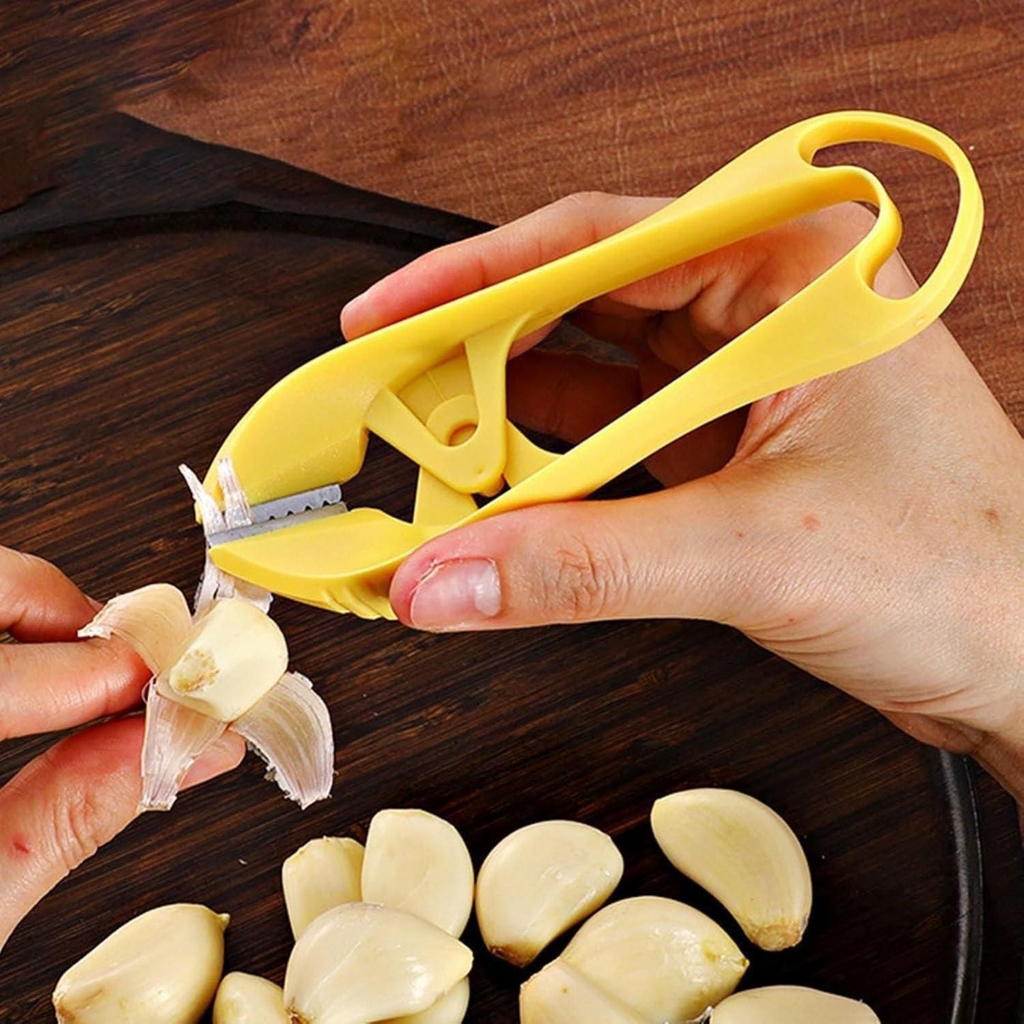 ๐ง Manual Garlic Peeler (Pack of 2) โ Fast, Easy & Mess-Free Peeling
