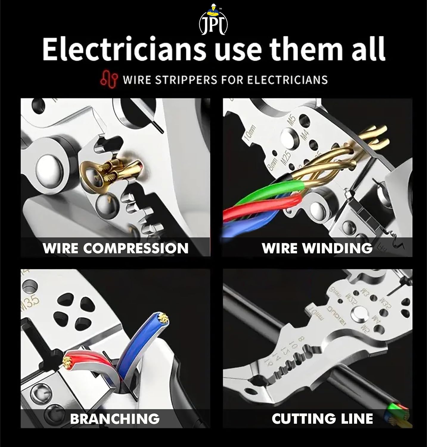 ๐งโก Electrician Pliers Crimping Tool