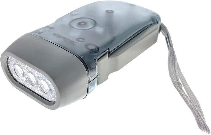 🔦 LED Hand Crank Torch