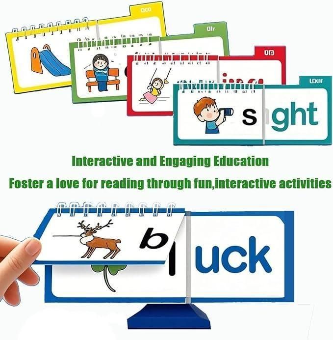 📚✨ 30 Rhyming Words Flipbook for Children Learning