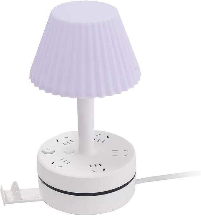 🌟 3-in-1 Dimmable LED Table Lamp – Light | Charge | Organise