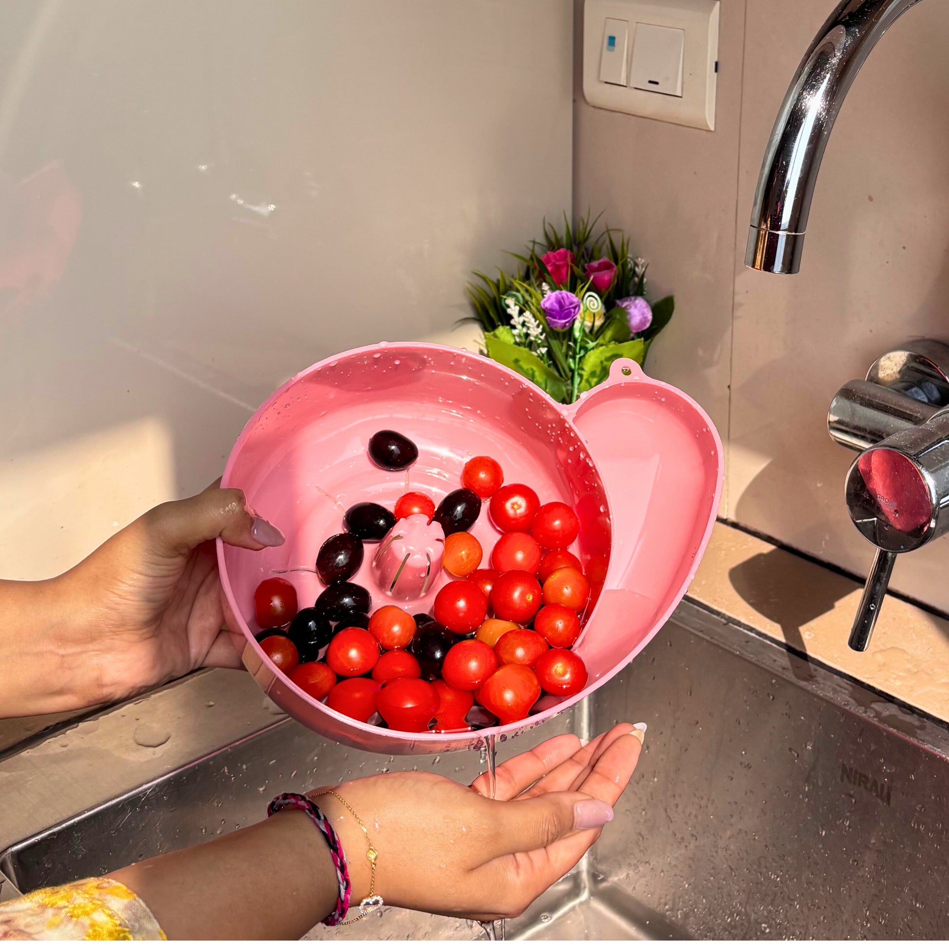 Snail Shape Drain Basket – Smart, Handy & Multi-Purpose