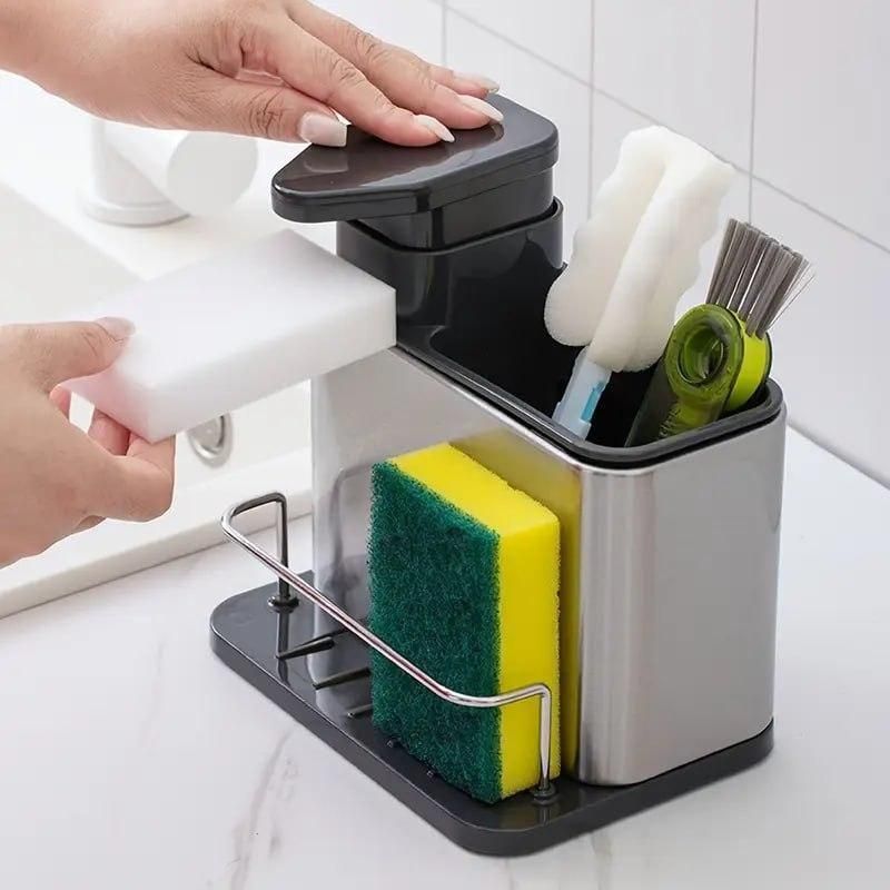 3-in-1 Kitchen Sink Caddy Stand