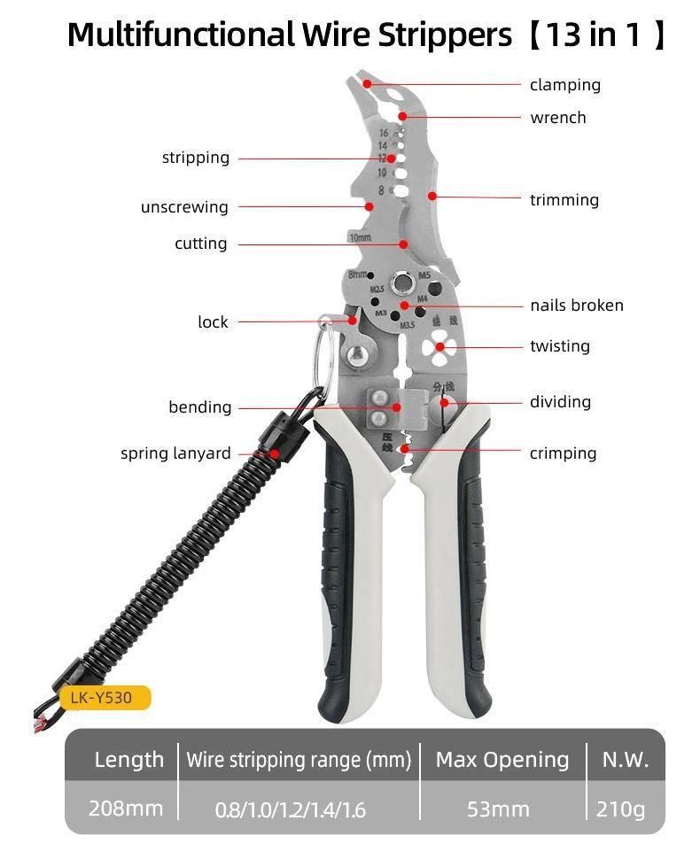 🔧⚡ Electrician Pliers Crimping Tool