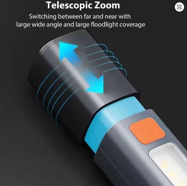 🔦 USB Charging Portable Outdoor EDC Torch