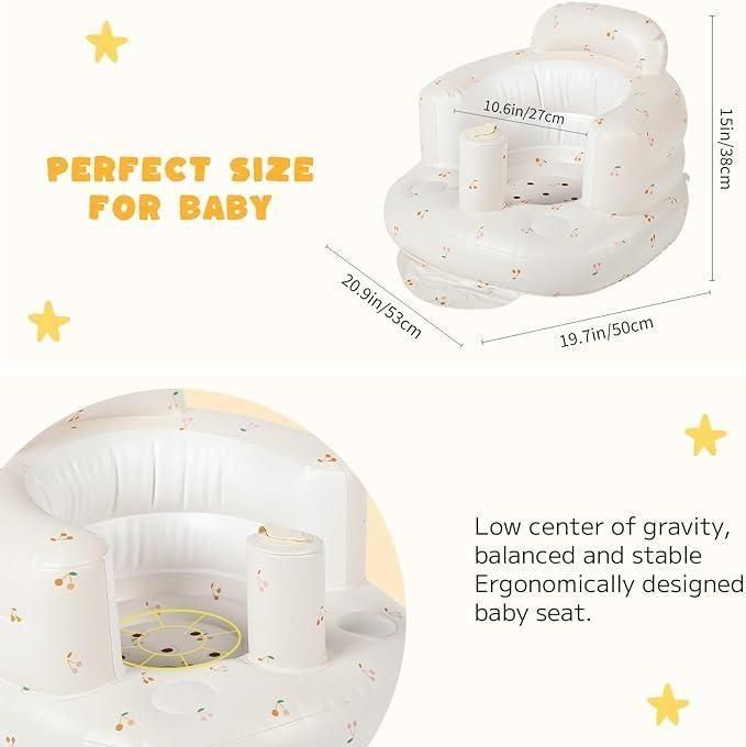 🎈 Inflatable Baby Chair – Safe, Supportive &amp; Portable Seat for Infants