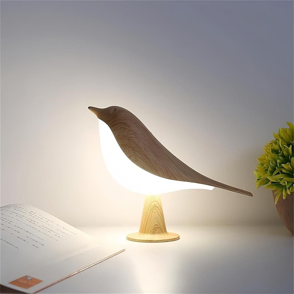 🕊️ Table Bird Lamp LED – Cute, Portable & Touch-Control Night Light
