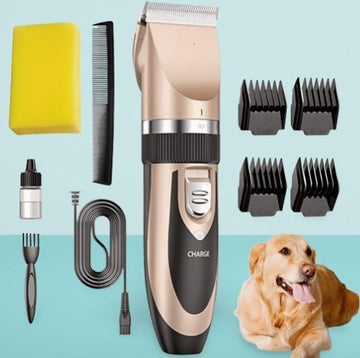 🐾 Pet Grooming Trimmer Set – Quiet, Safe & Easy Grooming