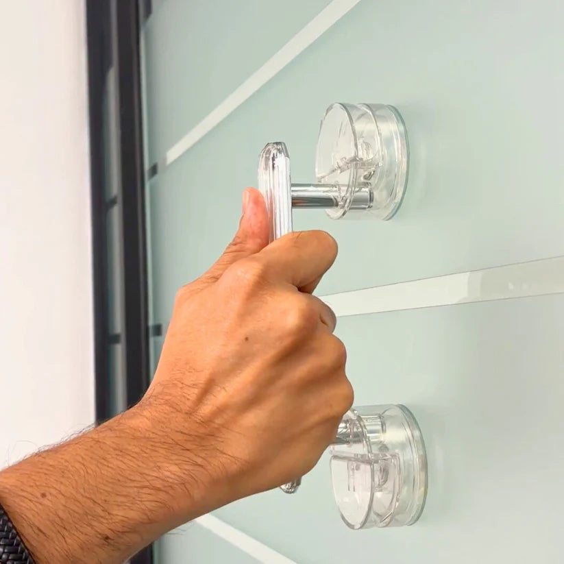 Crystal Suction Door Handle
