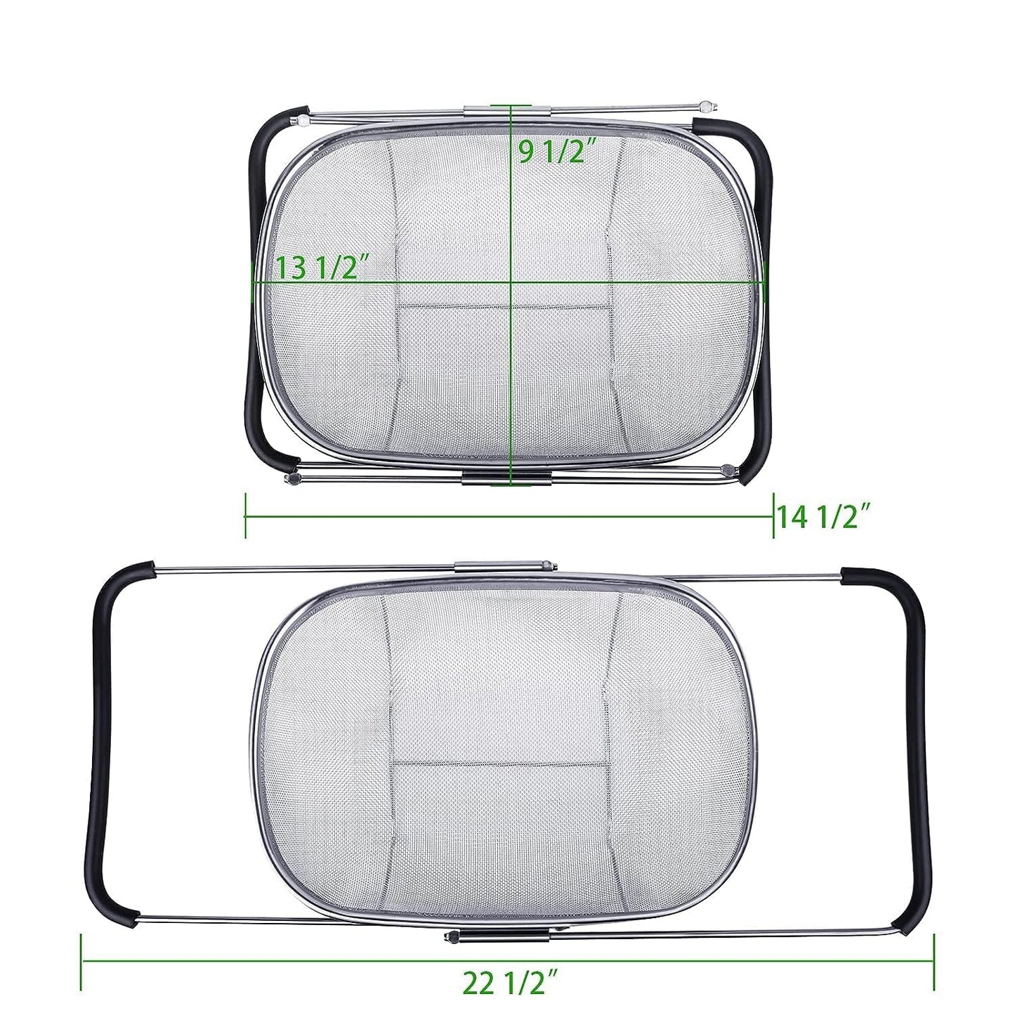 Stainless Steel Colander Oval