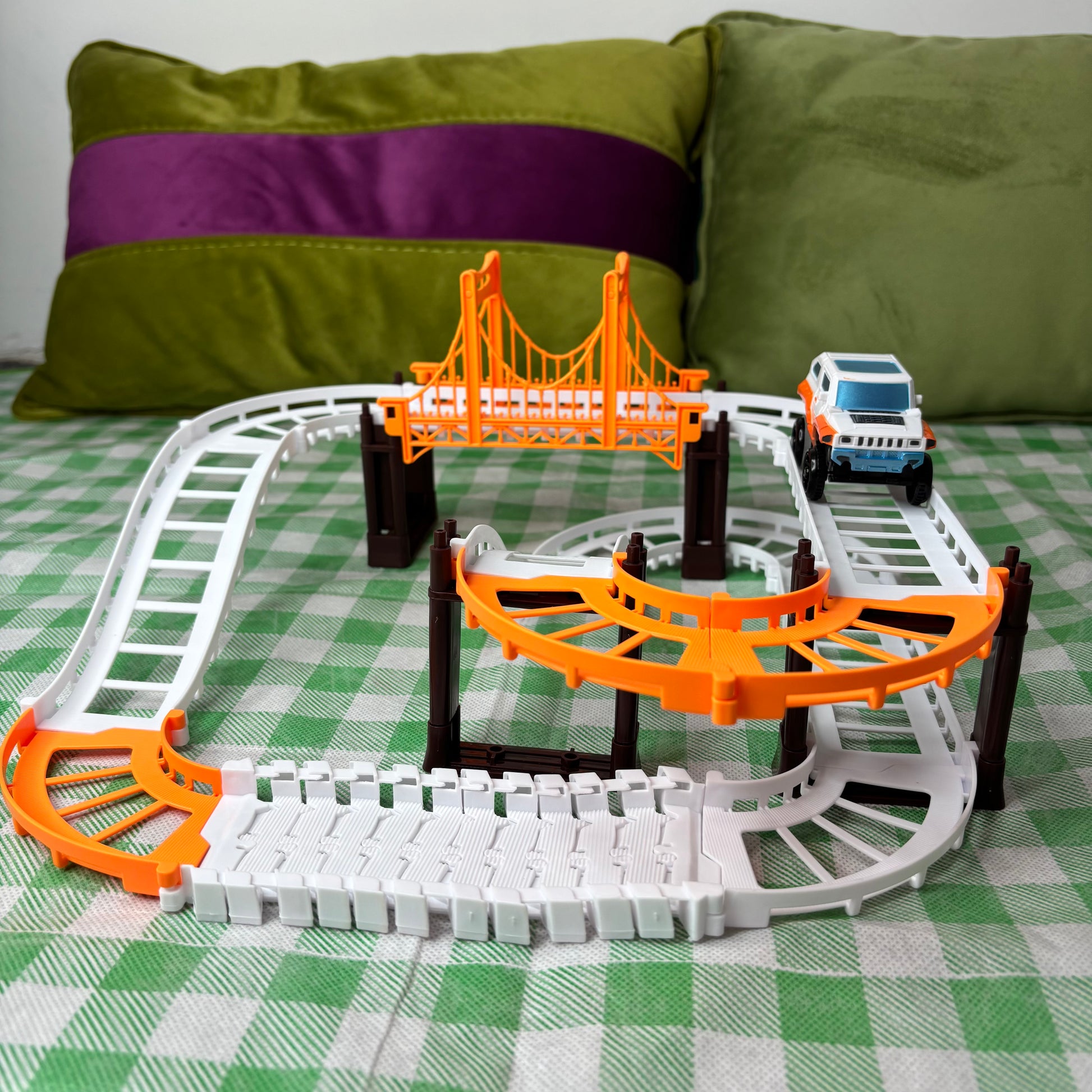 Astronaut Spaceship Track Set