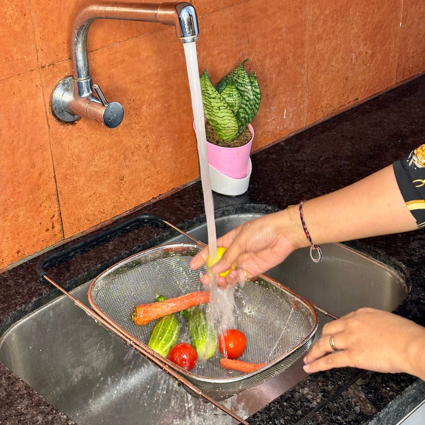 Stainless Steel Colander Oval