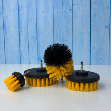 Drill Scruber Brush Cleaning Kit 4 Pcs