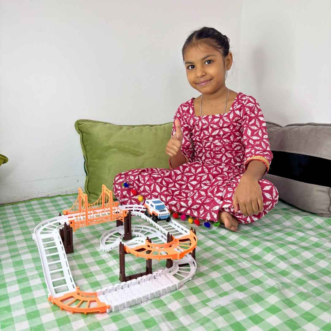 Astronaut Spaceship Track Set