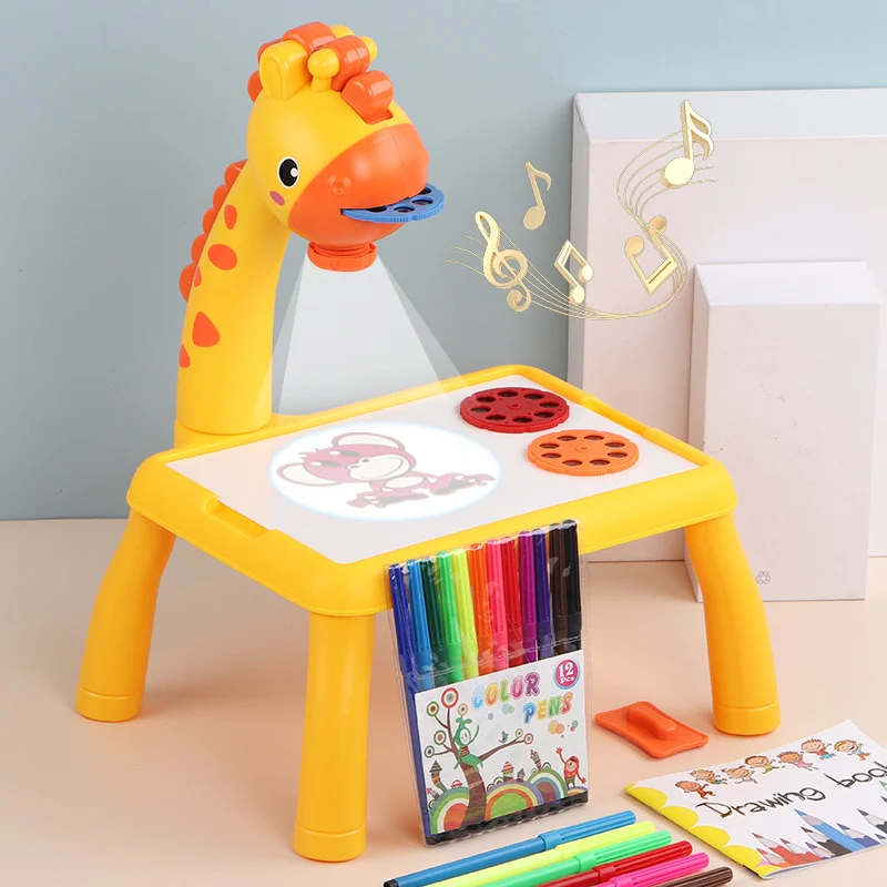 🎨 Projector Drawing Desk – Creative, Educational & Fun for Kids