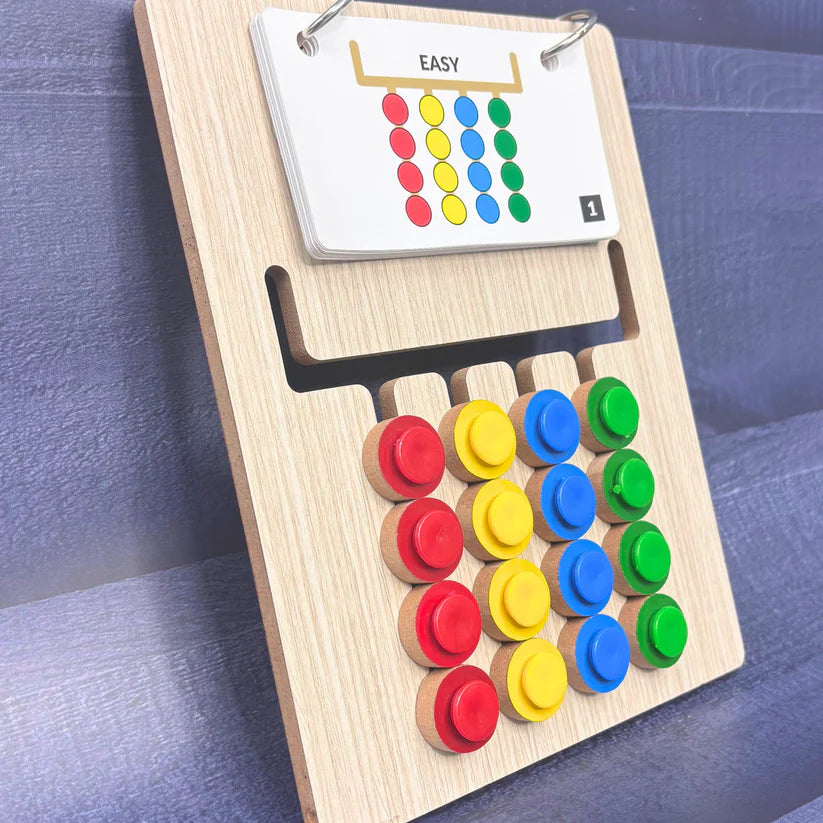 🎨 Colour Coder – Kids Montessori Slide Puzzle Game for Kids