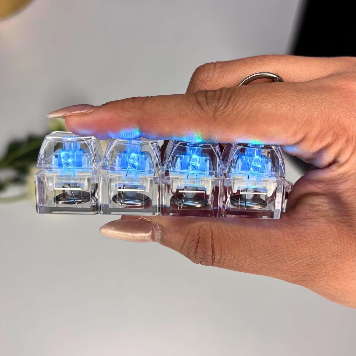 Keyboard Fidget Keychain