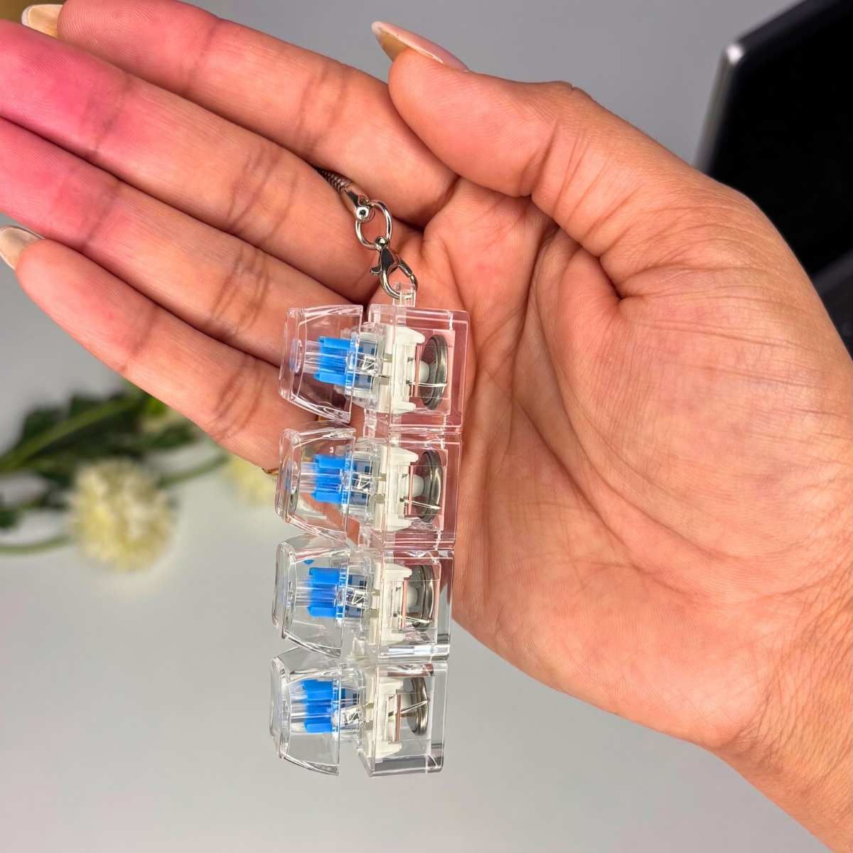 Keyboard Fidget Keychain