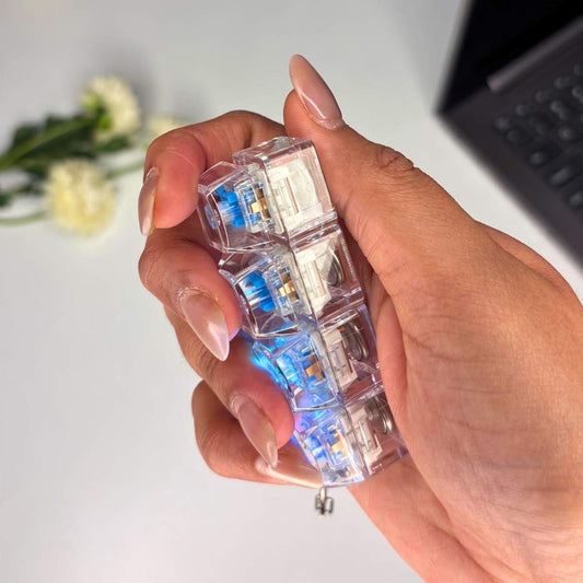 Keyboard Fidget Keychain