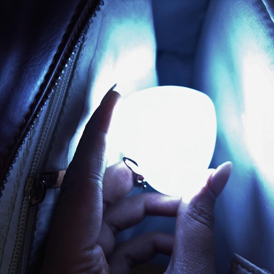 Sensor Touch Heart Light Keychain