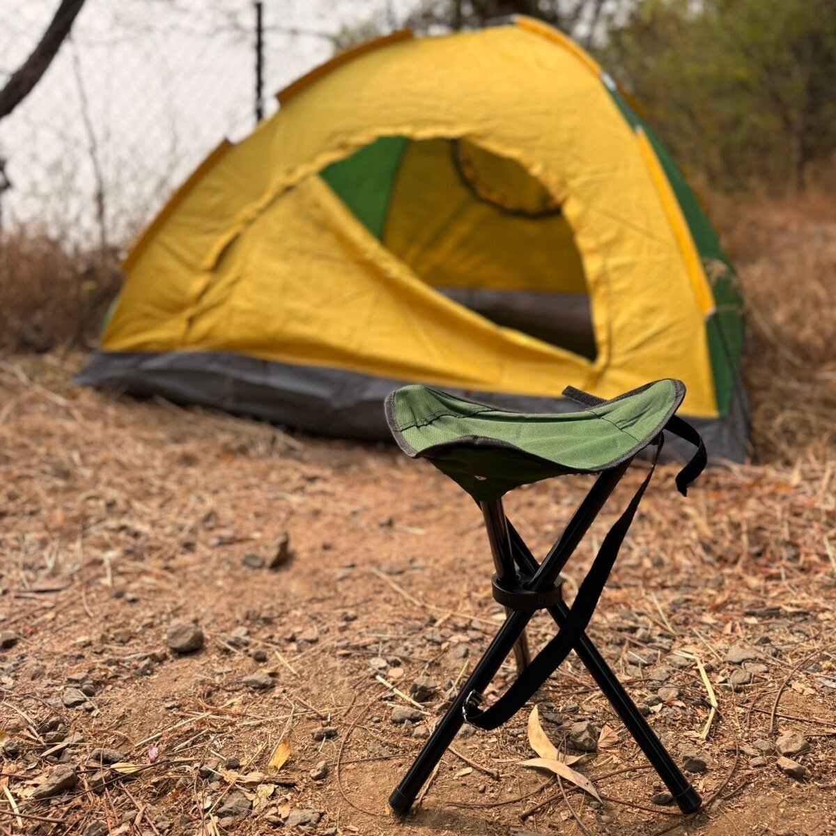 Portable Mini Tripod Stool