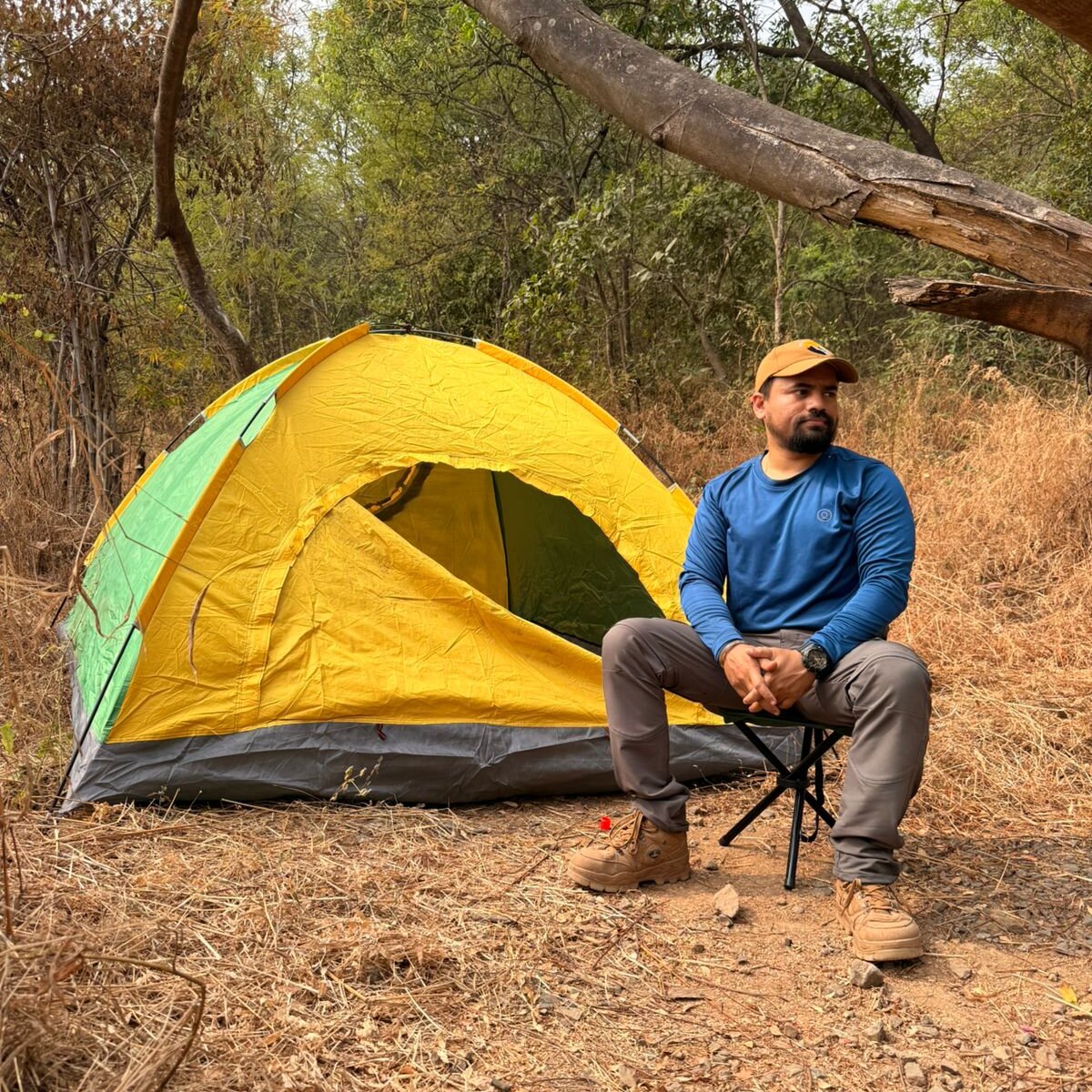 Portable Mini Tripod Stool