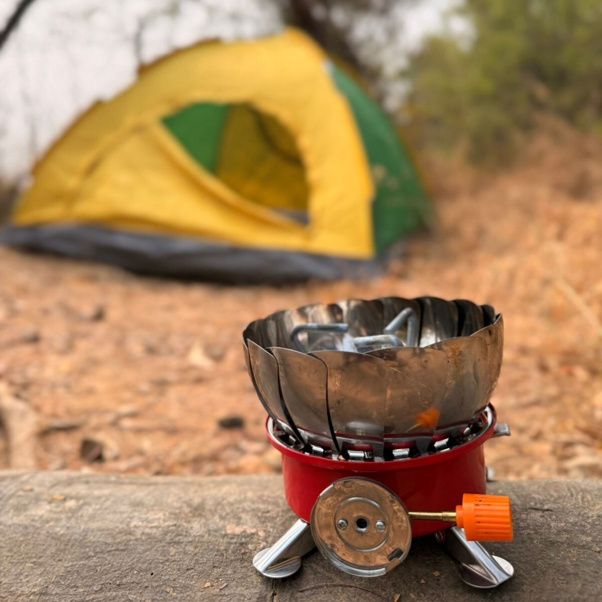 Windproof Outdoor Electronic Foldable Lotus Gas Stove